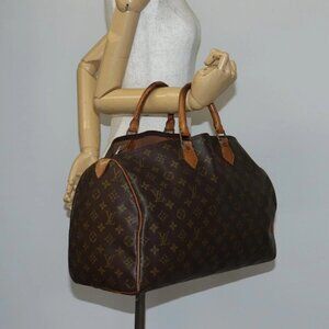 LOUIS VUITTON Monogram Speedy 40 Hand Bag M41522 LV Auth 147126